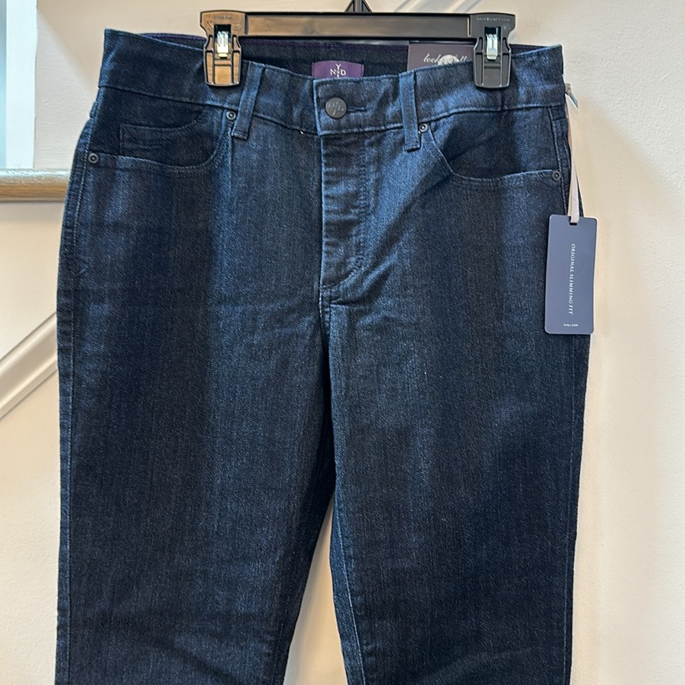 NYDJ NWT Mini Boot Original Slimming Fit women’s Jeans size 6 petite - Picture 2 of 7